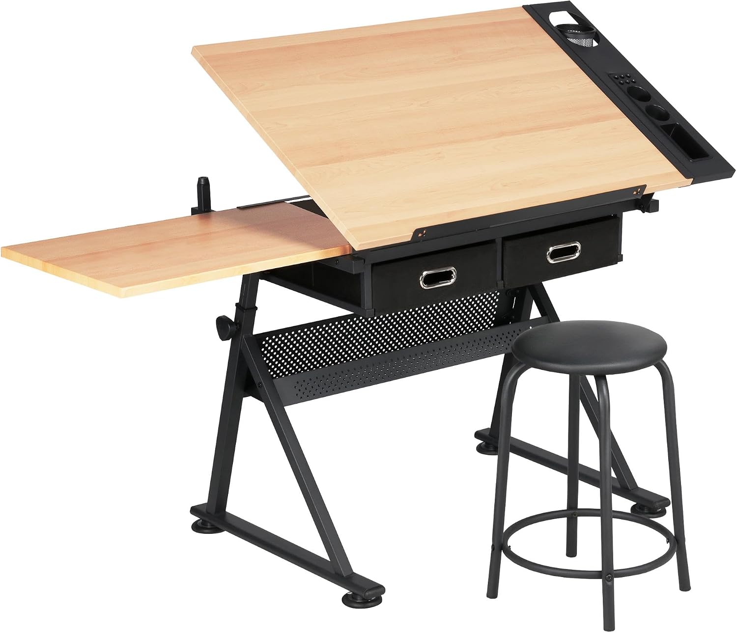 Office Furniture For Home - طاولة رسم قابلة للتعديل مع كرسي