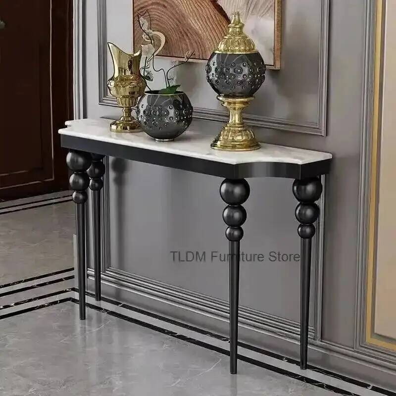Office Furniture Luxury - طاولة كونسول كلاسيكية لغرفة المعيشة، طاولة
