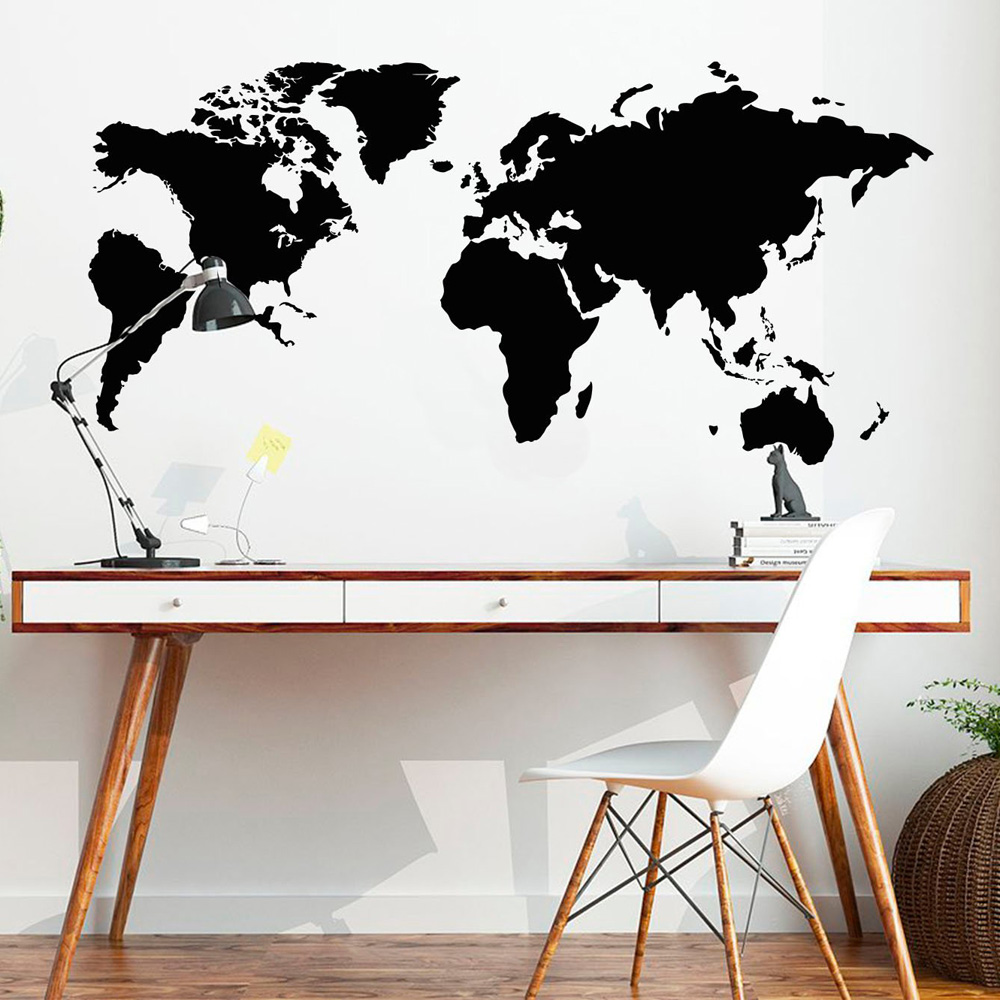 Office Furniture World - 2021 جديد خريطة العالم الجدار ملصق