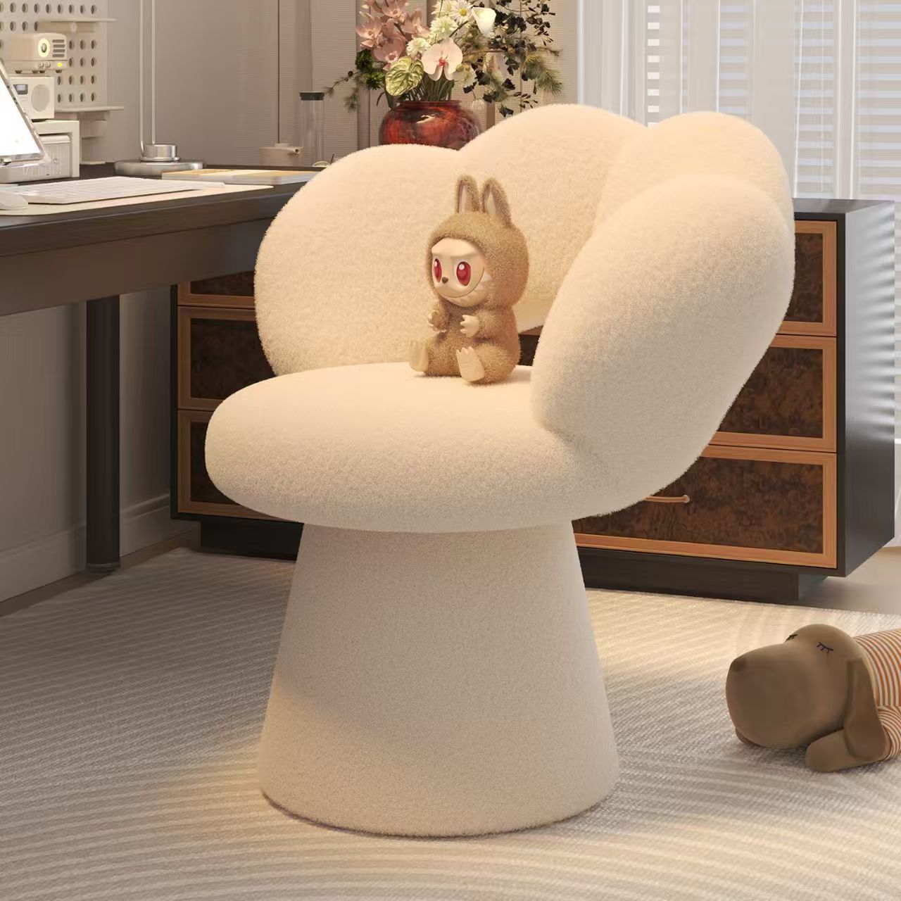 Office Furniture For Home - كرسي مكتب منزلي مريح مع دعم