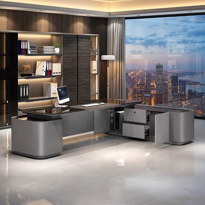مخصص. مكتب تنفيذي مطلي فاخر، أ - مراجعة Office Furniture Luxury وسعره