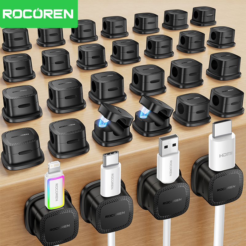 روكورين 30 قطعة مشابك مغناطيسي - مراجعة Pegboard Office Organizer وسعره