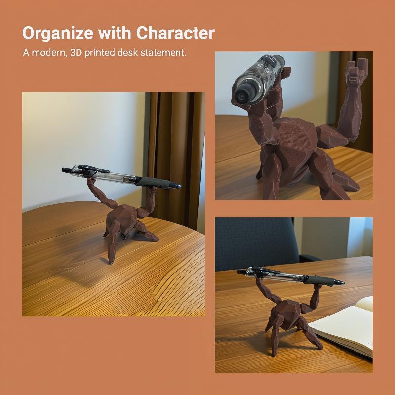 حامل أقلام روكي مطبوع بتقنية ث - مراجعة Pegboard Office Organizer وسعره
