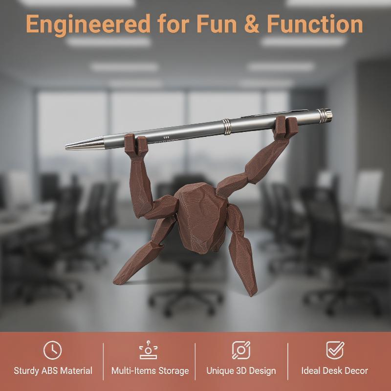 حامل أقلام روكي مطبوع بتقنية ث - مراجعة Pegboard Office Organizer وسعره