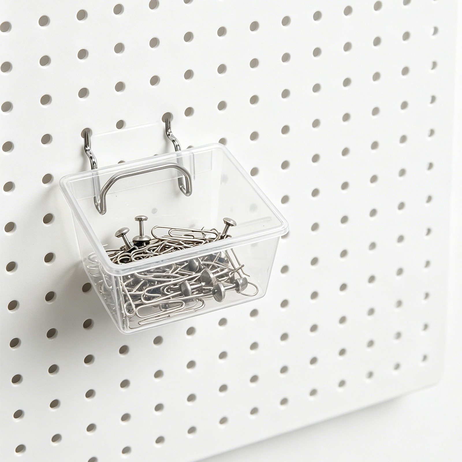 مجموعة من 20 قطعة من صناديق ال - مراجعة Pegboard Office Organizer وسعره
