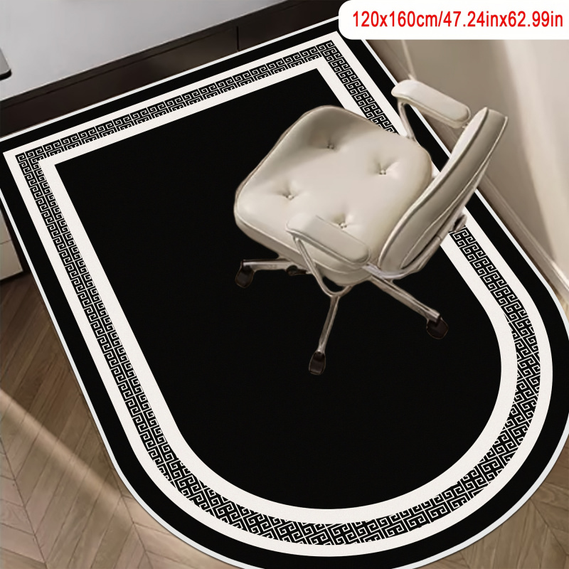 سجادة VIKAMA بتصميم قوسي بسيط، - مراجعة Chair Mat Hard Floor وسعره