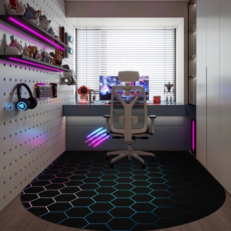 سجادة أرضية للألعاب الإلكتروني - مراجعة Chair Mat Hard Floor وسعره
