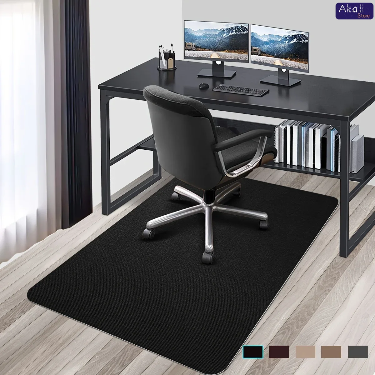 سجادة مكتب كبيرة الحجم مضادة ل - مراجعة Chair Mat Hard Floor وسعره