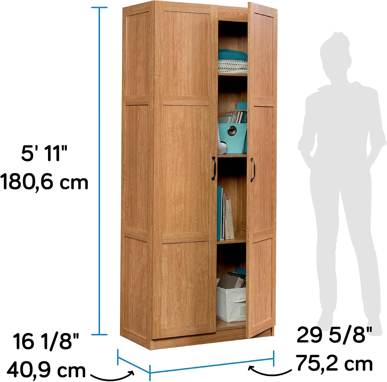 خزانة تخزين طويلة، وحدة تنظيم  - مراجعة Office Furniture For Home وسعره