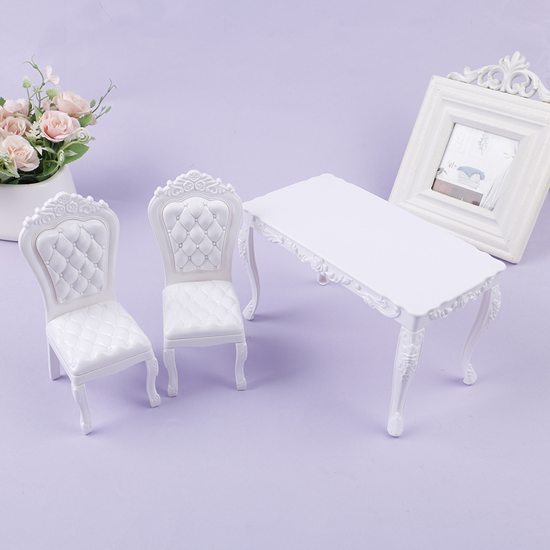 دمية 1:6 أثاث المطبخ طاولة طعا - مراجعة Office Furniture For Home وسعره