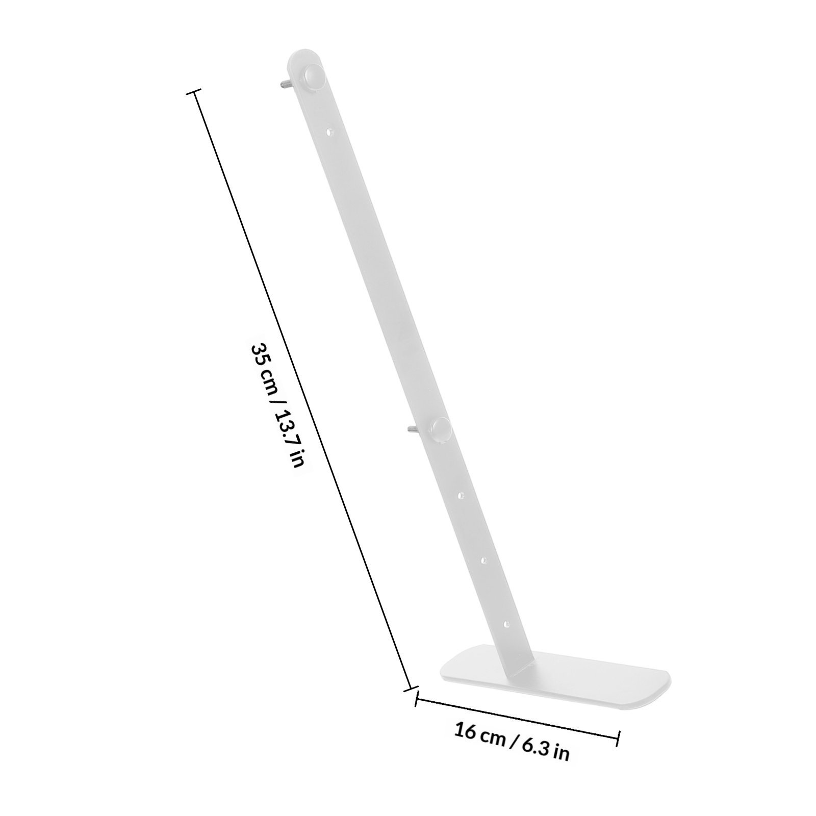 قطعتان من حامل الطاولة السهل ا - مراجعة Pegboard Office Organizer وسعره