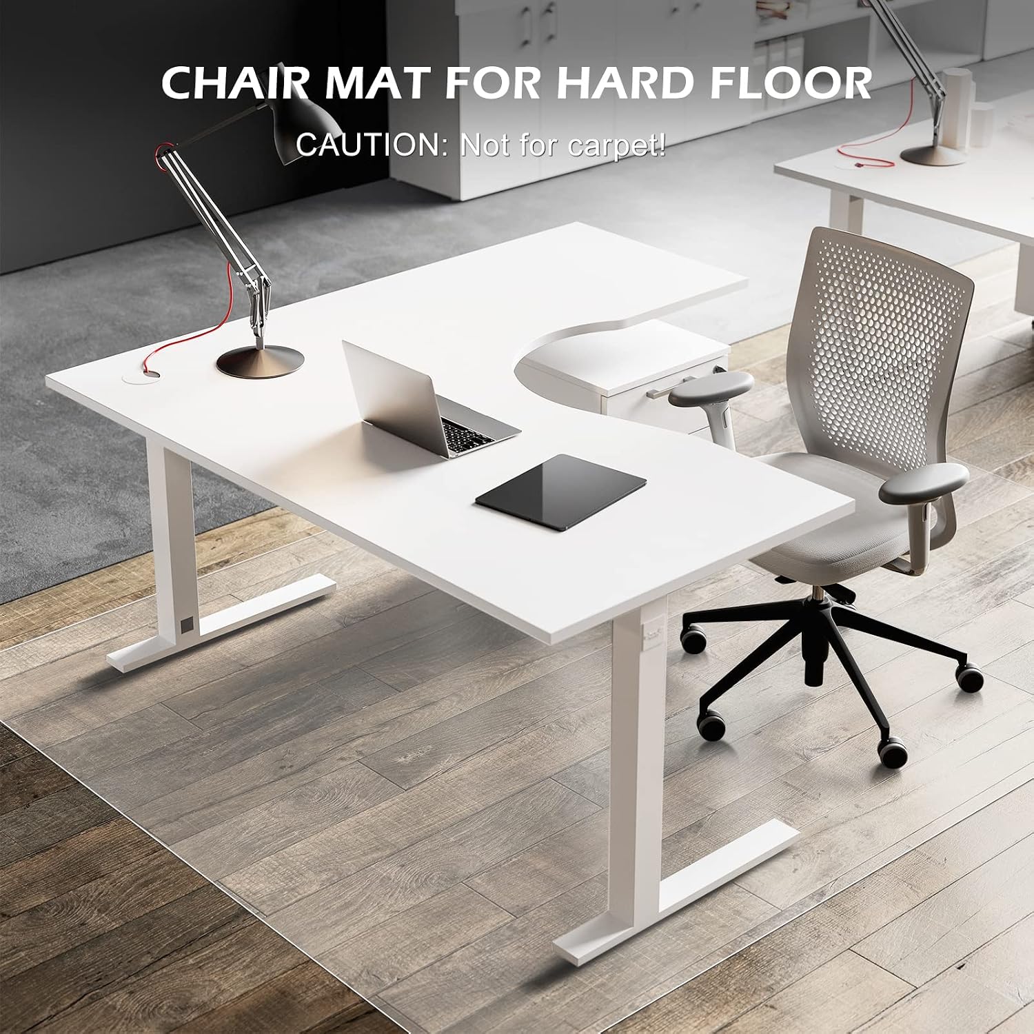 حصيرة أرضية صلبة للكراسي مقاس  - مراجعة Chair Mat Hard Floor وسعره