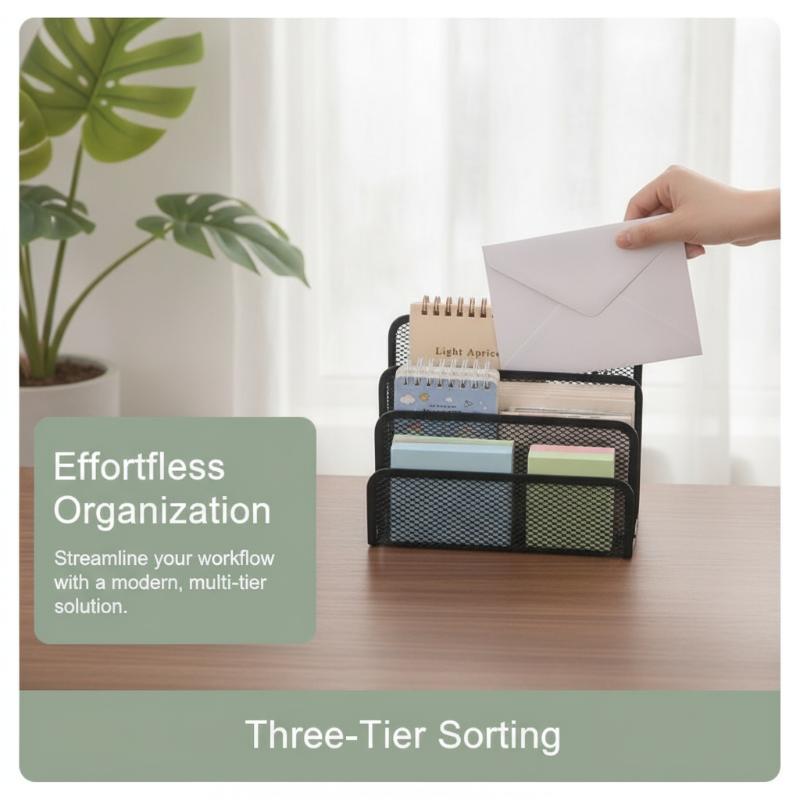 منظم مكتب ثلاثي الطبقات من الش - مراجعة Pegboard Office Organizer وسعره
