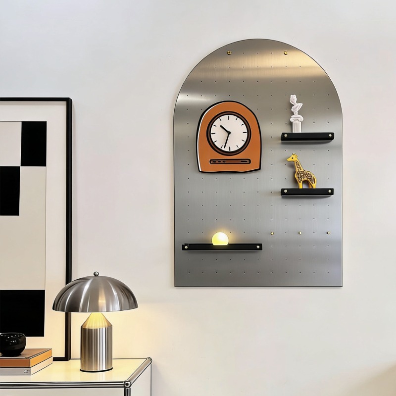 منظم لوحة معدنية من الفولاذ ال - مراجعة Pegboard Office Organizer وسعره